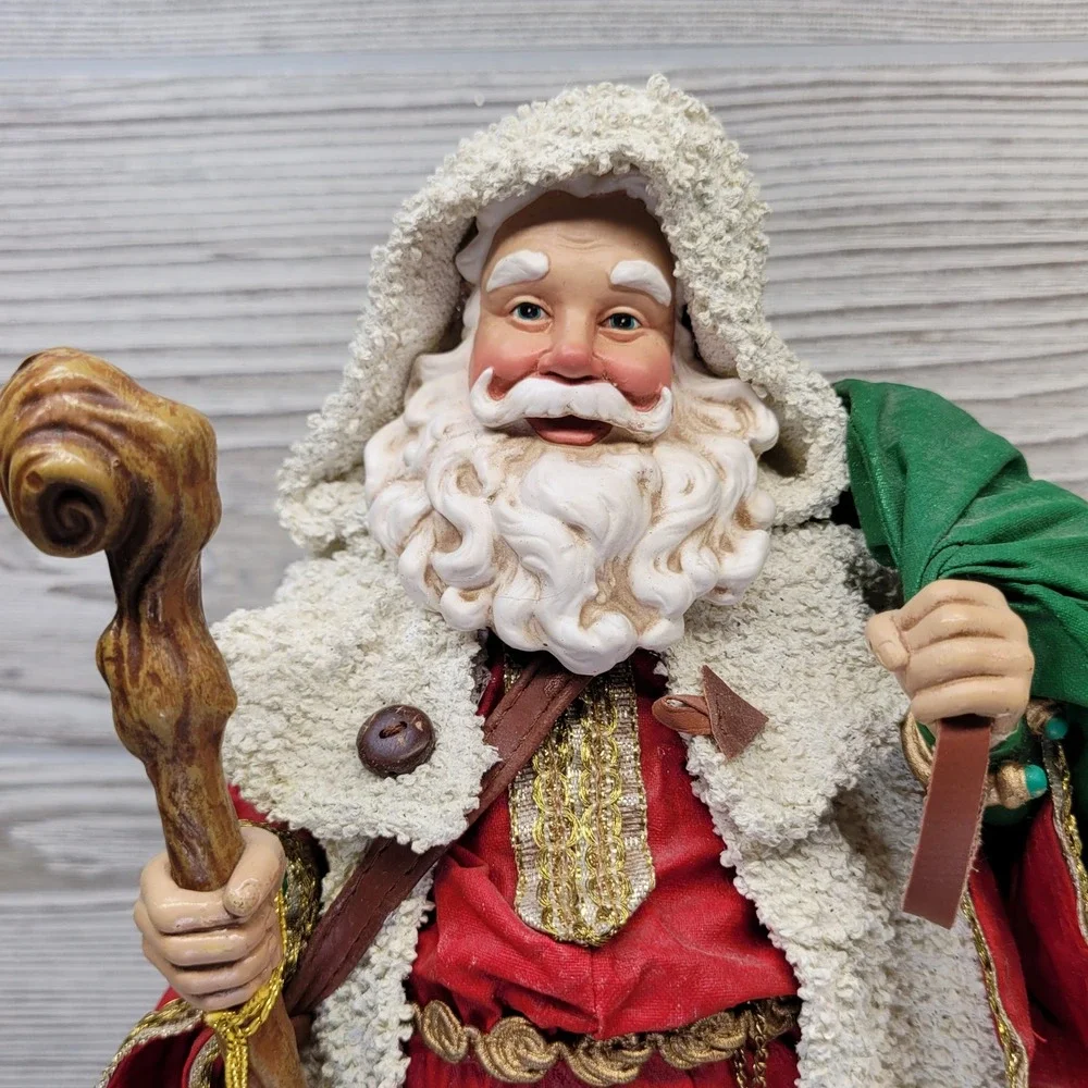 Lyn Fletcher Clothtique Celtic Father Christmas Irish Santa American Artist Club